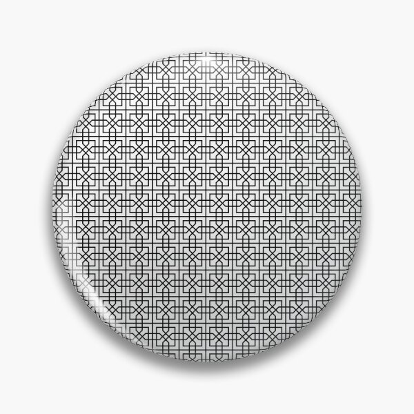 Item preview, Black Square Grid Frame Octagons White Coherent Drafts  designed and sold by Alchemy-A-La-G.