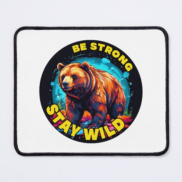 Item preview, BE STRONG STAY WILD designed and sold by arteseestampas.
