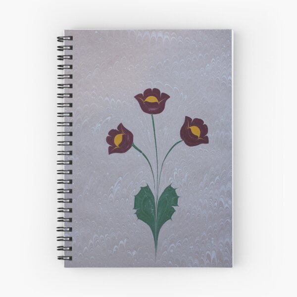 Item preview, Abstract Vintage Marbled / Painted Purple Flowers designed and sold by T Artist.