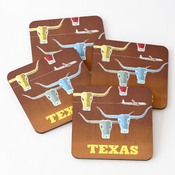 Item preview, Texas Travel Advertisement 1953 Glanzman Parker designed and sold by RocketshipRetro.