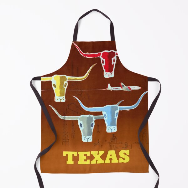 Item preview, Texas Travel Advertisement 1953 Glanzman Parker designed and sold by RocketshipRetro.