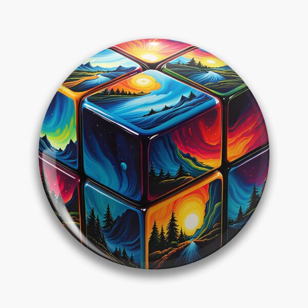 Item preview, Mystical rubics cube designed and sold by Pixelplanetdesigns.