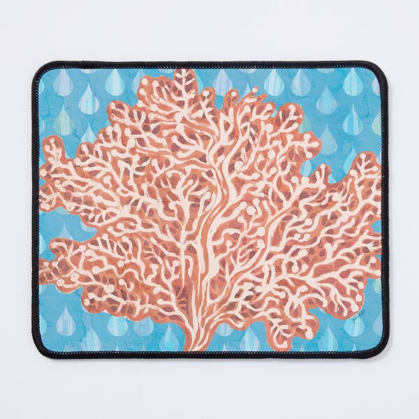 Item preview, Sea Fan Gouache Painting designed and sold by JessicaWCooper.