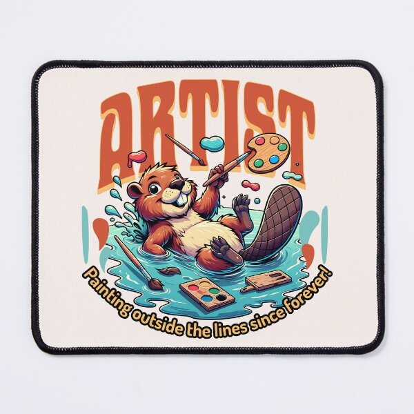 Item preview, Artist Funny Puns - Cute Beaver Humor Gift designed and sold by InkyGenies.