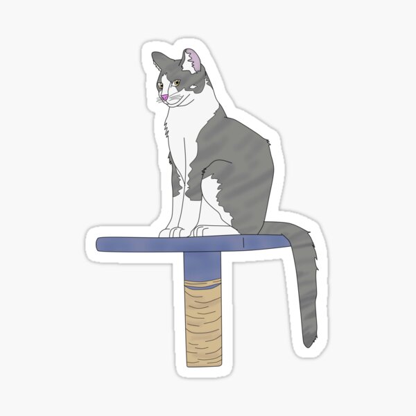 Jorgi is watching Sticker