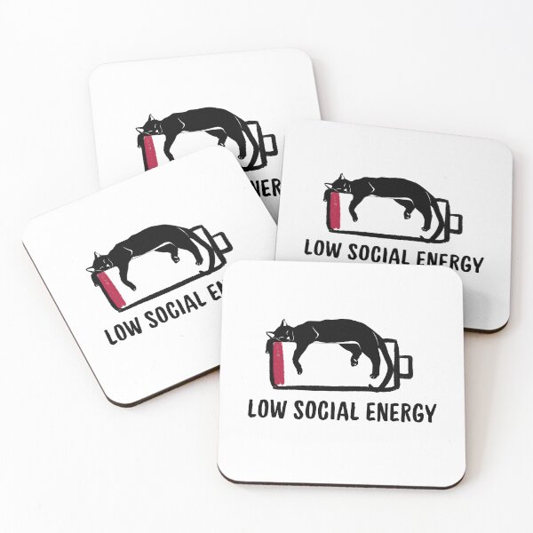 Item preview, Low social energy designed and sold by FlawlessDraft.