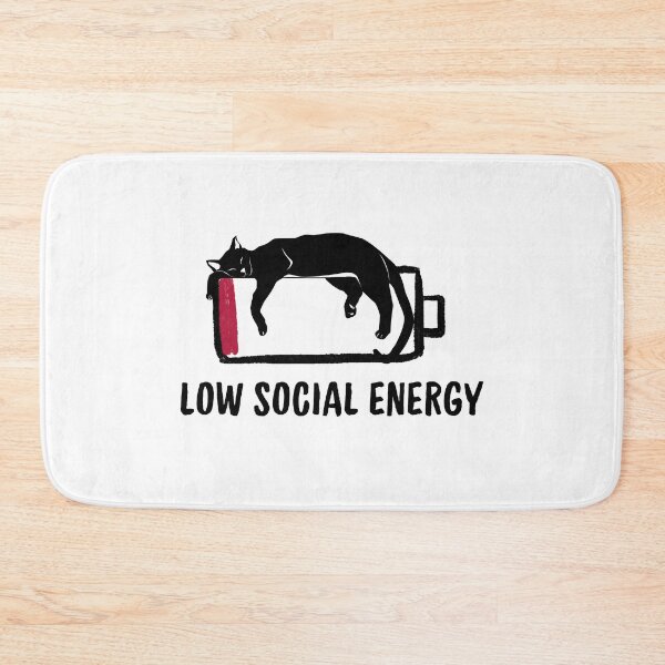 Item preview, Low social energy designed and sold by FlawlessDraft.