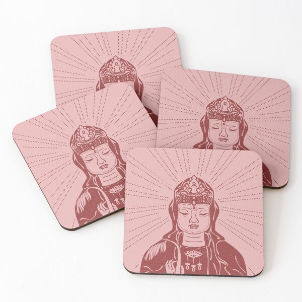 Item preview, Kuan Yin Sattva Minimal Edition - Rose + Ruby designed and sold by Irene Estelle.
