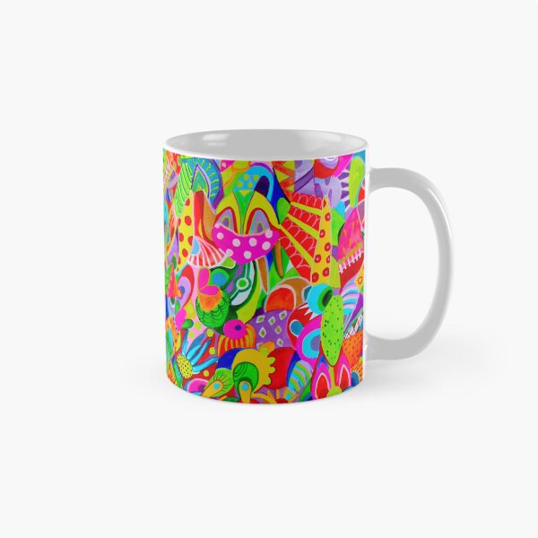 Item preview, 290. Colorful Doodles - Art Therapy Abstract Painting by Veera Zukova designed and sold by Veera Zukova.
