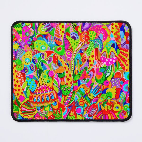 Item preview, 290. Colorful Doodles - Art Therapy Abstract Painting by Veera Zukova designed and sold by Veera Zukova.