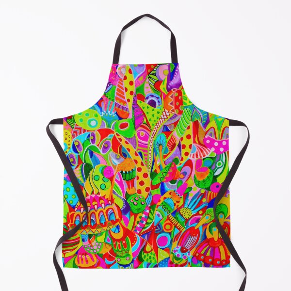 Item preview, 290. Colorful Doodles - Art Therapy Abstract Painting by Veera Zukova designed and sold by Veera Zukova.