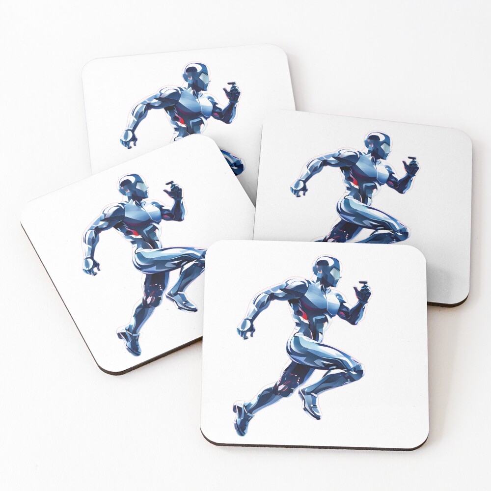 Item preview, Coasters (Set of 4) designed and sold by Crafted-AI.