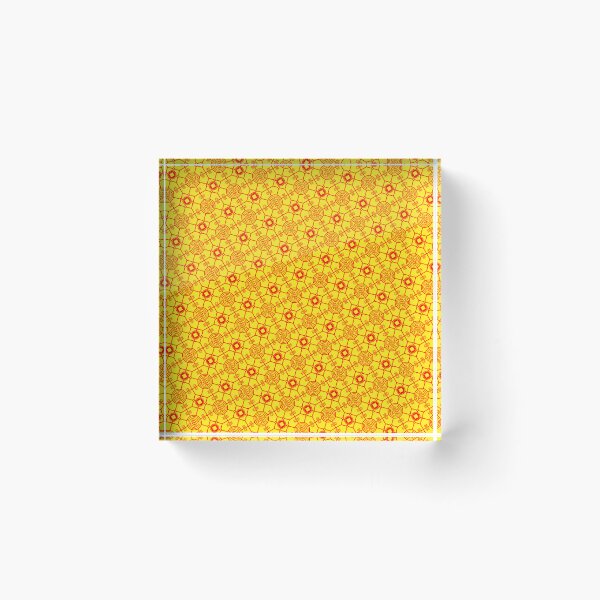 Item preview, Red Chinese Lu Prosperity PaKua Gold Ordered Compositions designed and sold by Alchemy-A-La-G.