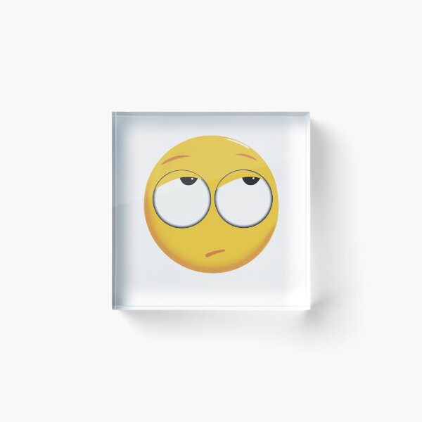 Item preview, Eye rolling emoji designed and sold by Eslimm.