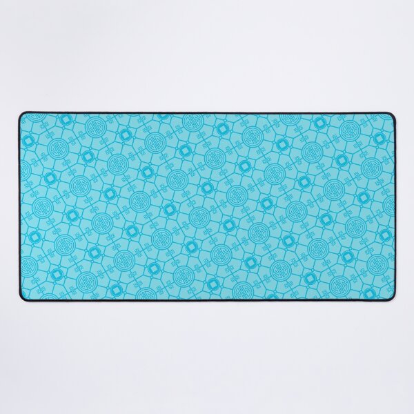 Item preview, Two-Tone Blue Chinese Lu Prosperity PaKua Ordered Compositions designed and sold by Alchemy-A-La-G.