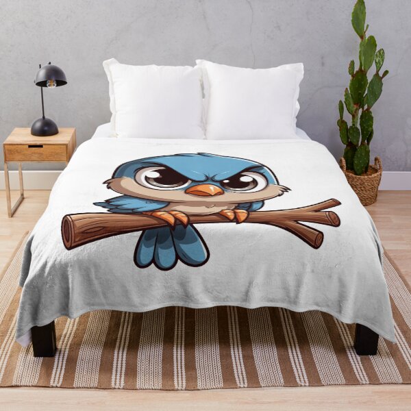 Item preview, Menacing Look Bird - Cartoon designed and sold by PrintspireArts.
