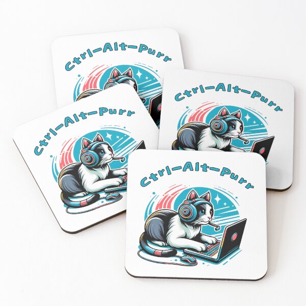 Item preview, Digital Paws on Deck designed and sold by RetroPop23.