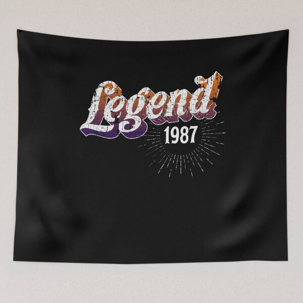 Item preview, Legend 1987 80s Tee 31th Birthday Distressed Gift Idea designed and sold by roarr.