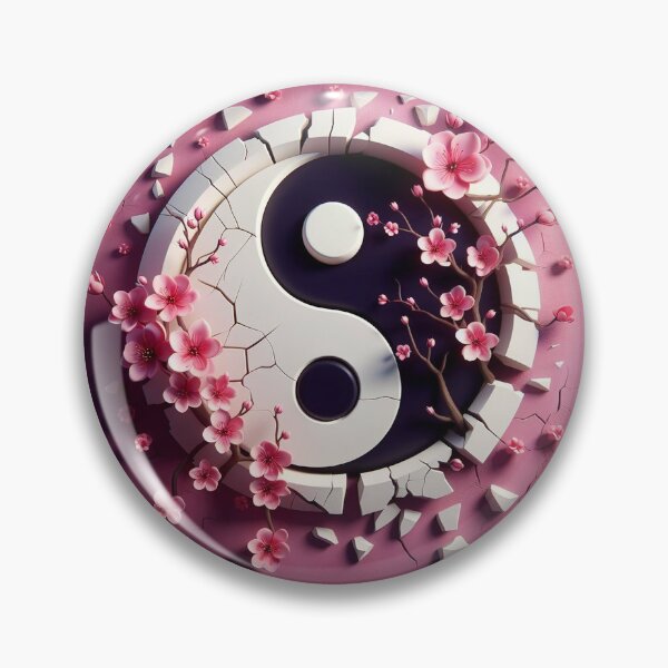Item preview, Pink Yin Yang and Sakura designed and sold by deniz kaya.