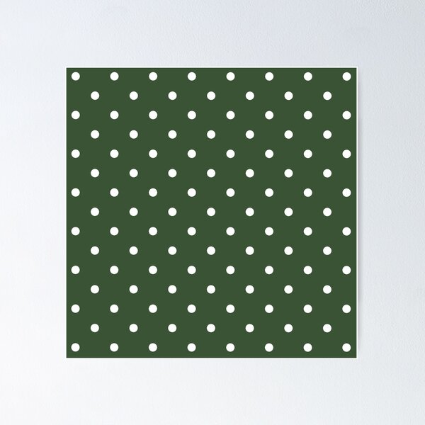 Item preview, Polka Dots: Pine Green designed and sold by Jared Davies.