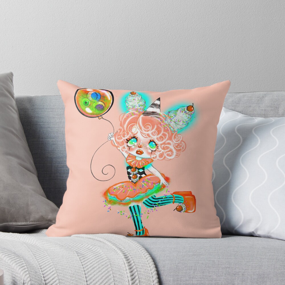 Item preview, Throw Pillow designed and sold by CryptCreation.