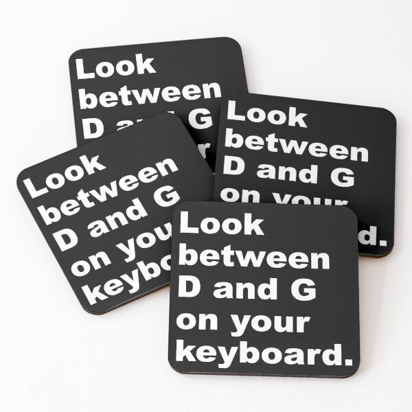 Item preview, Look between D and G on your keyboard designed and sold by yayor.