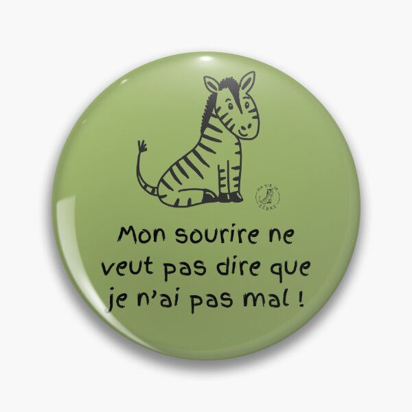 Item preview, My smile doesn't mean I'm not in pain - black designed and sold by maviedezebre.