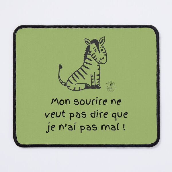 Item preview, My smile doesn't mean I'm not in pain - black designed and sold by maviedezebre.