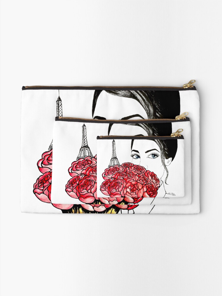 Alternate view of Love Paris Zipper Pouch