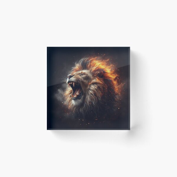 Item preview, Roaring Lion Fire designed and sold by deniz kaya.