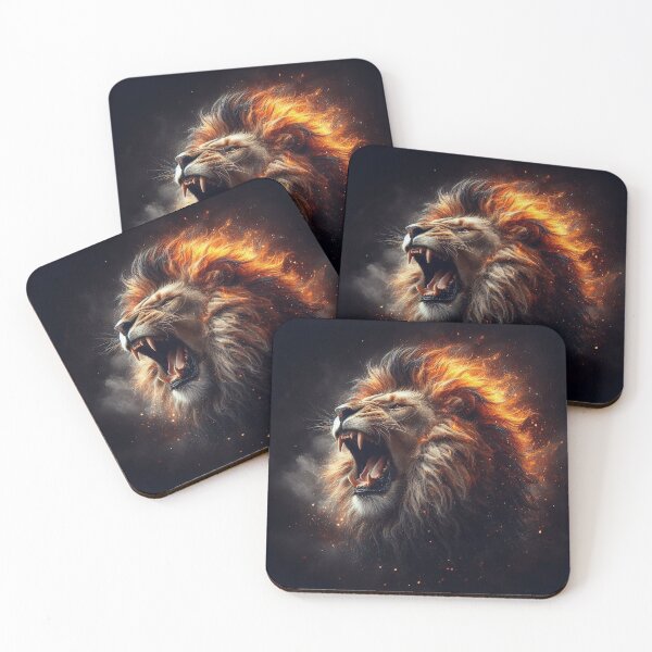 Item preview, Roaring Lion Fire designed and sold by deniz kaya.