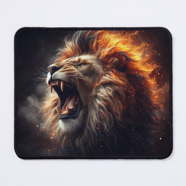 Item preview, Roaring Lion Fire designed and sold by deniz kaya.