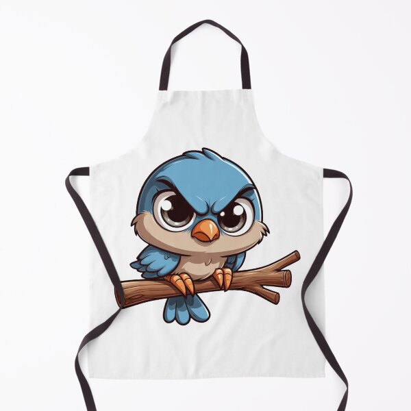 Item preview, Menacing Look Bird - Cartoon designed and sold by PrintspireArts.