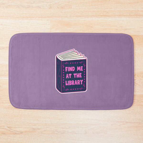 Item preview, Find me at the library designed and sold by Neadoodles.