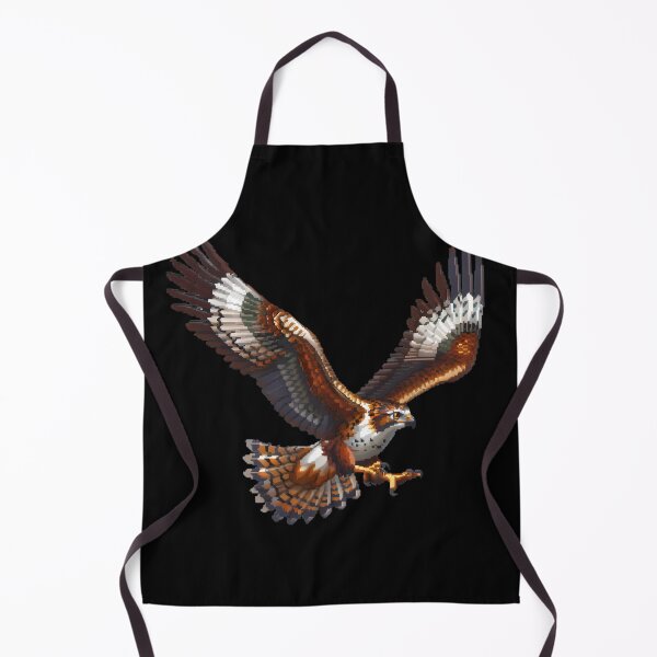 Aperçu de l'œuvre Artistry Hawk Pixelisé créée et vendue par CUTEDOGGIEZ.