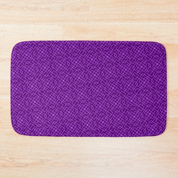 Item preview, Lavender Chinese Geometric Pattern Squares Violet Ordered Compositions designed and sold by Alchemy-A-La-G.