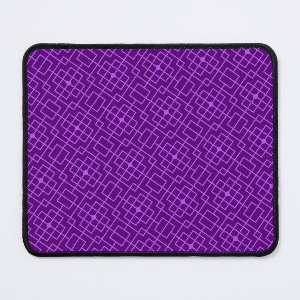 Item preview, Lavender Chinese Geometric Pattern Squares Violet Ordered Compositions designed and sold by Alchemy-A-La-G.
