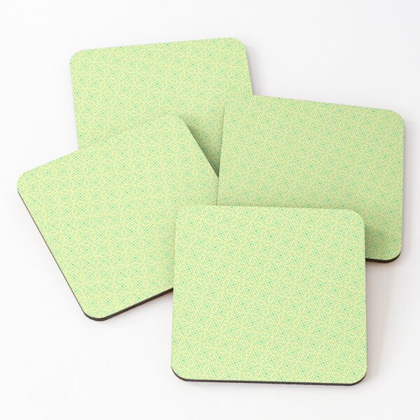 Item preview, Teal Chinese Geometric Pattern Squares Yellow Ordered Compositions designed and sold by Alchemy-A-La-G.