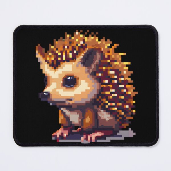Item preview, Hedgehog in Pixel Form designed and sold by CUTEDOGGIEZ.