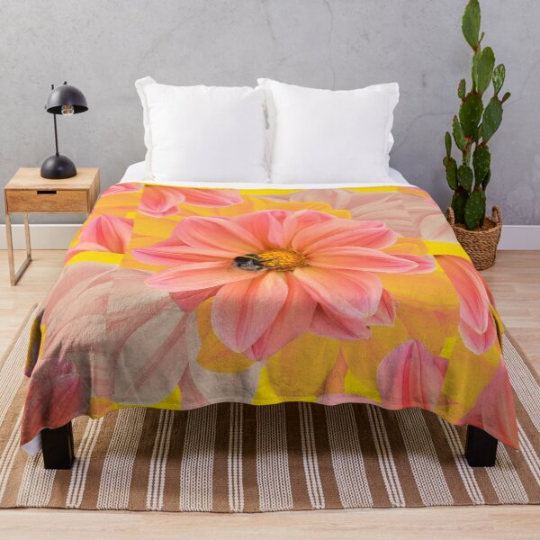 Item preview, Bee Dahlias designed and sold by OpheliaObjects.