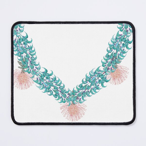 Item preview, Jade Vine and Protea Lei designed and sold by Whatdoesmilosee.