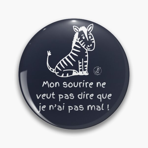Item preview, My smile doesn't mean I'm not in pain - white designed and sold by maviedezebre.