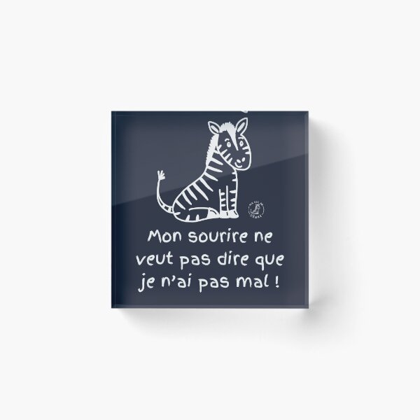 Item preview, My smile doesn't mean I'm not in pain - white designed and sold by maviedezebre.