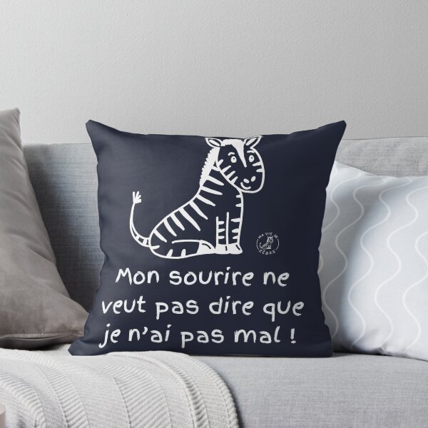 Item preview, My smile doesn't mean I'm not in pain - white designed and sold by maviedezebre.