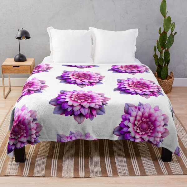 Item preview, Purple, pink and fuchsia 3D flower designed and sold by LeGrizou.