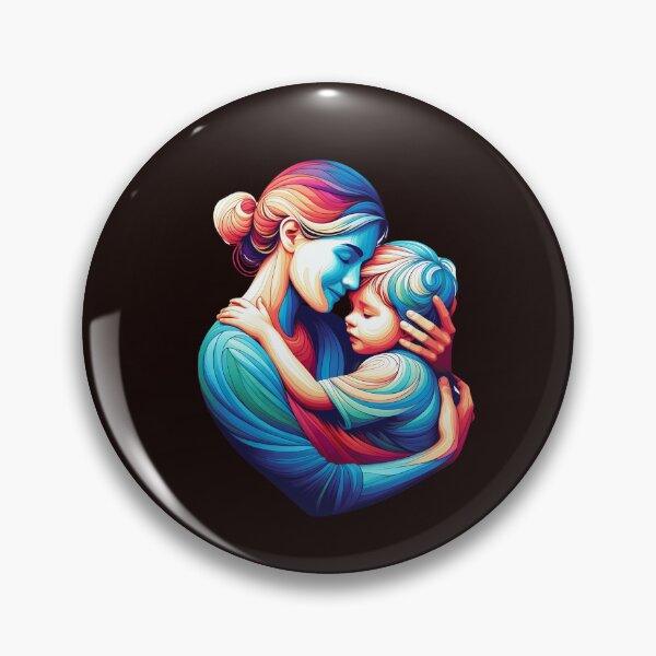 Item preview, Mother's Embrace A Colorful Tribute To Unconditional Love  designed and sold by elynne9.