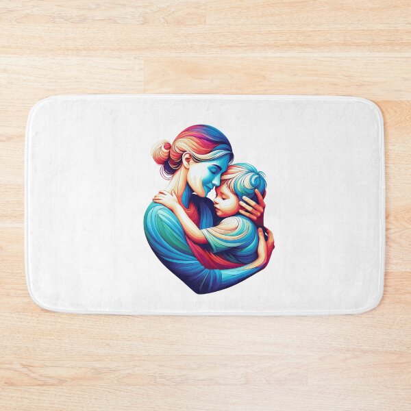 Item preview, Mother's Embrace A Colorful Tribute To Unconditional Love  designed and sold by elynne9.