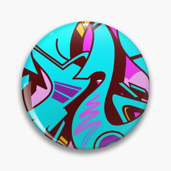 Item preview, Blue graffiti designed and sold by Wounyz.