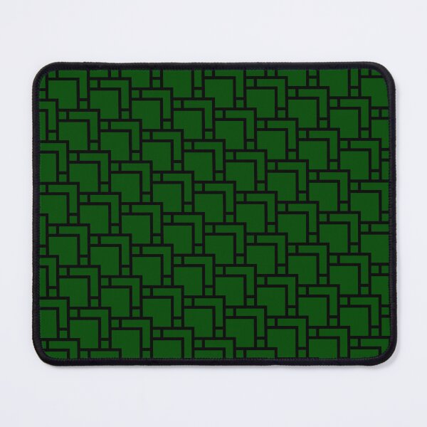 Item preview, Black Diamonds & Squares Layered Tiles Green Ordered Compositions designed and sold by Alchemy-A-La-G.