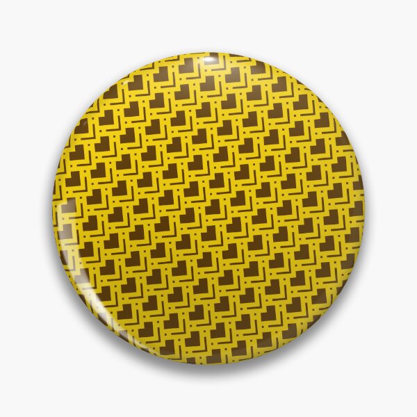 Item preview, Brown Diamonds & Squares Layered Tiles Gold Ordered Compositions designed and sold by Alchemy-A-La-G.